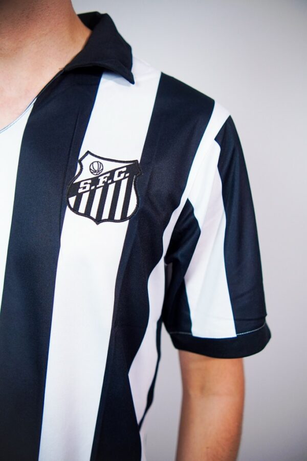 Camisa Retrô Santos 1956 listrada - Image 3